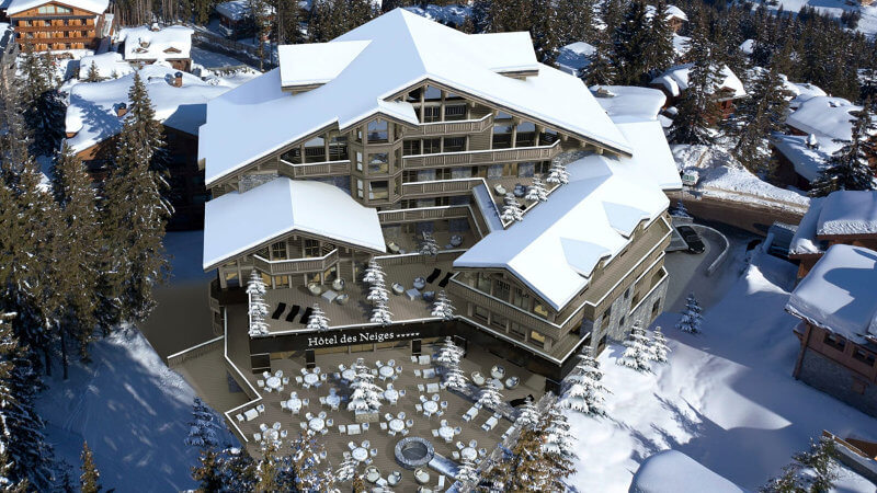 Hôtel des neiges – Courchevel 1850